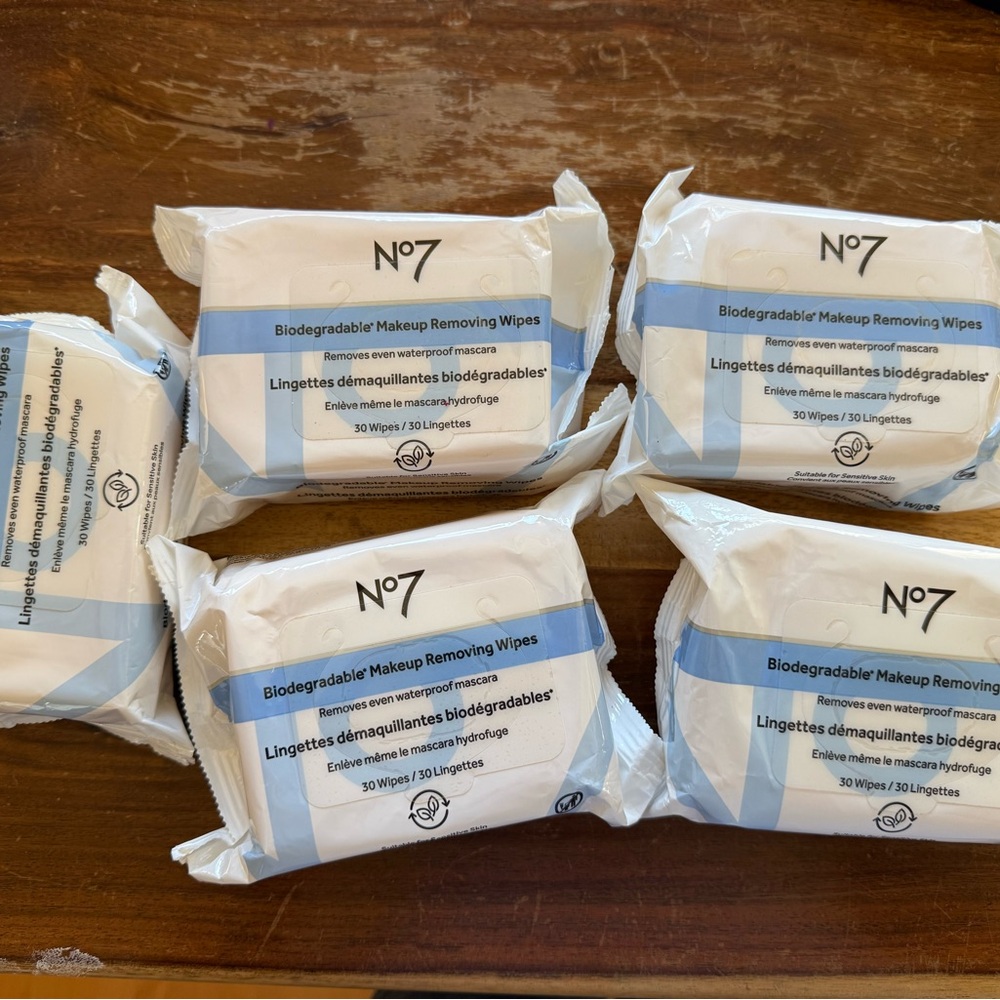 No7 Biodegradable Makeup Removing Wipes